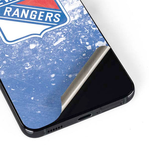 NHL New York Rangers Frozen Galaxy S22 Plus Skin